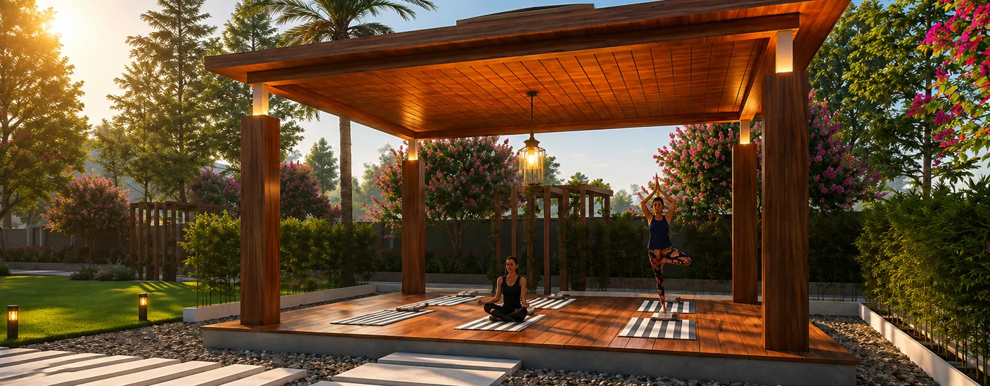 Silver Meteor Tathawade Meditation Zone Image